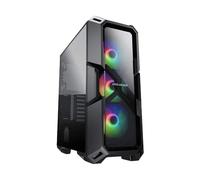 Cougar MX440-G RGB Potente y compacta Carcasa de Media Torre con Panel Frontal y Lateral de Vidrio Templado, 3 Ventiladores ARGB