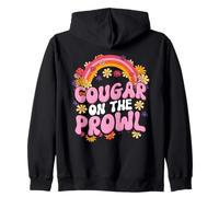 Cougar On The Prgirls Trip Sudadera con Capucha