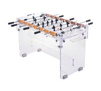 Cougar Prism Pro Elite Futbolin | Mesa de futbolin de acrilico - Diseno moderno | incluye 8 bolas y 2 marcadores | Mesa de futbolin de interior para ninos y adultos | 144 x 75 x 90 cm