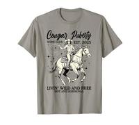 Cougar Pubertad Vaquera Perimenopausia WDNC Club Retro Camiseta