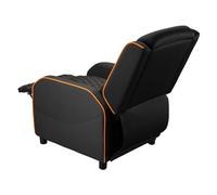 COUGAR Ranger One - Sofá para Juegos, Tela de Lino de imitación Transpirable, Bolsillo Lateral de Almacenamiento, reposacabezas y Almohada Lumbar, diseño Ajustable, hasta 150 kg de Capacidad, Color