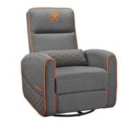 COUGAR CGR-FDF-GRO Butaca para jugar Asiento acolchado Gris, Naranja