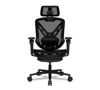 COUGAR Speeder Silla de juego ergonómica: tejido de malla de chenilla de, reposabrazos hiperrotación 3D, reposacabezas ajustable, respaldo ajustable, soporte lumbar, reposapiés