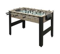 Cougar Spin Kick Mesa de futbolin | Futbolin de roble/negro | incluye 2 pelotas y marcador de puntos | Futbolin de interior para ninos y adultos | Dimensiones: 112 x 65 x 79,5 cm