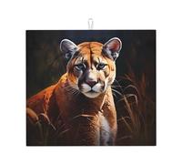 Cougar - Tapete absorbente para encimera de cocina, plegable, fácil de almacenar, 18 x 16 pulgadas, adecuado para cocinas y comedores