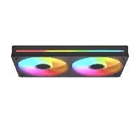 Cougar Ventilador UNITY240-FB Argb 12cm Black