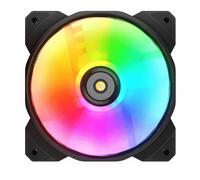Cougar Ventiladores para Carcasa MHP 120 ARGB 120mm Negro 3er Pack, Flujo de Aire 143.53 m3/h, Control PWM, 9 LEDs RGB