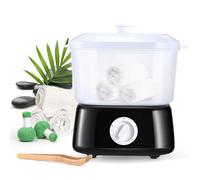 Couleeur Calentador de Toallas,Calentador de Toallas Calentamiento rápido a 202F en 10 mins, Alta Capacidad Vaporizador con Clip para Toallas para SPA/Facial/Peluquería/Uso doméstico(Negro)