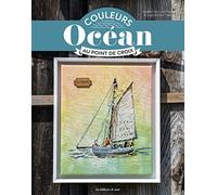 Couleurs océan au point de croix