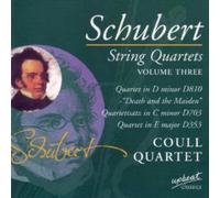 Coull Quartet - Schubert String Quartets Vol 3