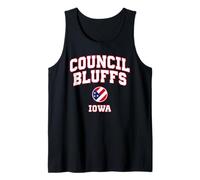 Council Bluffs Iowa (Iowa) Camiseta sin Mangas