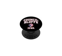 Council Bluffs Iowa (Iowa) PopSockets PopGrip Adhesivo