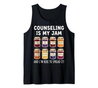 Counseling Is My Jam and I'm Here To Spread It Camiseta sin Mangas