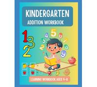 Count, Add & Write: Fun Addition Workbook for Kids Ages 4-8 | Count the Pictures and Write the Correct Sum: Preschool & Kindergarten Math Activity ... Practice, and Early Learning Worksheets