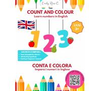 COUNT AND COLOUR - Learn numbers in English: CONTA E COLORA - Impara i numeri in Inglese