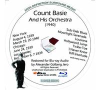 Count Basie And His Orchestra (1939-40) restored For Blu-ray Audio [Alemania] [Blu-ray]