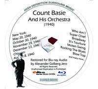 Count Basie And His Orchestra (1940) Restored For Blu-ray Audio [Alemania] [Blu-ray]