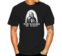 Count Blessings Not Calories Tacos tee Tops Hipster Tees T-Tshirts Camisetas y Tops Coat Clothes Tops(Small)