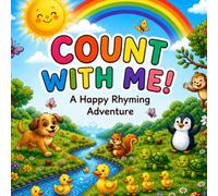 Count With Me! A Happy Rhyming Adventure: A Fun Counting Book for Toddlers and Preschoolers Ages 2-6 - Learn Numbers 1 to 25 with Cute Animals, ... Watercolor Pictures (Curious Explorers)