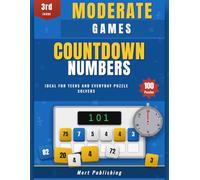 Countdown Numbers · Moderate Games · 3rd · Issue: Ideal for Teens and Everyday Puzzle Solvers