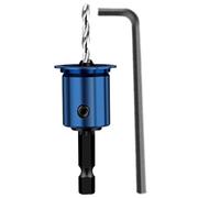 Counter Sink Drill Bit for Wood - Woodworking Carpentry Drill Bits Set for Furniture | High Speed Carbon Steel with Tapered Pilot Tip & Adjustable Depth Stop for Crafting, Boring, Sinking and Joinery