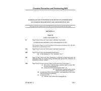Counter-Terrorism and Sentencing Bill Marshalled List of Motions to be moved on Consideration of Commons disagreement and amendments in lieu (House of Lords) HLB 186 I