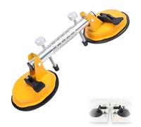 Countertop Alignment Clamps Granite Seam Setter, Adjustable Seamless Seam Setter with Vacuum Suction Cups, Pro Countertop Alignment Clamps, for Seam Joining and Leveling (Yellow)