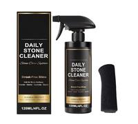 Countertop Cleaner - 120ml Kitchen Cleaning Spray | Quick Dry Quartz Stone Cleaner Spray For Home Kitchen Bathroom Shower Wall Sink Tile Marble Limestone Laminate