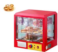 Countertop Food Warmer,Food Warmer Display,Uniform Heating,Temperature Control Knob Design,Front And Rear Door Opening,For Buffet Restaurant,Convenience Store, LJJY-KK
