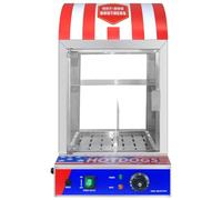 Countertop Food Warmer,Hot Dog Food Warmer Display Cabinet,Adjustable Temperature, Anti-Dry Function, For Buffet Restaurant,Convenience Store, LJJY-KK