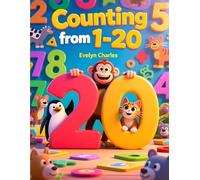 Counting From 1-20 - Kids Education Book - ages 3-8