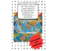 Countries and Cities of the World Word Search:: 50 Geography Puzzles for Travelers & Learners (Word Search Puzzles)