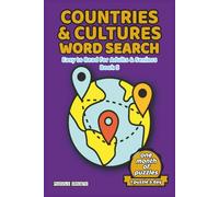 Countries & Cultures Word Search for Adults & Seniors Book 5: 30 Large Print World Puzzles You Can Explore in Minutes