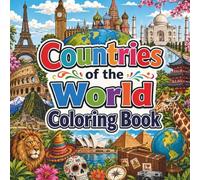 Countries of the World Coloring Book: A Fun Travel Adventure with 50 Amazing Country-Themed Coloring Pages