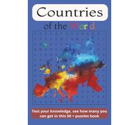Countries of the World: Crossword Puzzles With Easy to Read Print About Countries, There History and Culture. | 6x9 inches, 110 pages | 50+ Puzzles.. Great Gift Idea for Anybody, Anytime.