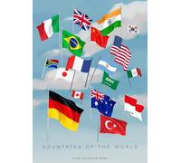 COUNTRIES OF THE WORLD: FLAG COLORING BOOK