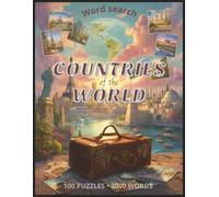 Countries of the World Search Book: Word Search with Easy to Read Large Print about Countries, Special Places, Travel Lovers and more | 8,5 x 11 ... Gift for Vacations, Holidays and Free Times