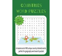 countries word puzzle: A massive set of 495 unique country-themed words, perfect for geography word search puzzles!