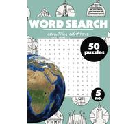 Countries Word Search Book: A World Themed Word Find Puzzle Book for Teens, Adults, and Seniors