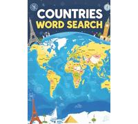 Countries Word Search: Explore Over 50 Word Search Puzzles Featuring World Countries - A Fun Geography Brain Game for Adults, Students & Curious Travelers (Word Search Series)