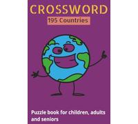 Countries Word Search/Puzzle Adventure: 195 Fun country Crosswords/Puzzles Featuring Countries and thier Capitals in the world