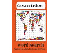 Countries Word Search puzzle Book: Explore the World, One Puzzle at a Time - 495 Country-Themed Word Hunts |6x9 inches , 110 pages | 50+ Puzzles … Gift for Vacations, Holidays and Free Time