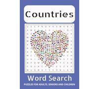 Countries Word Search Puzzle: Word Search Puzzle with easy to read print about Countries around the World, Famous Places, Destinations of Choice and ... great for Vacations, Holidays and Relaxation