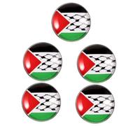 Country Badge Brooches Palestine Enamel Flag Clothes Suit Pins Brooch Palestinian Pin Zinc Alloy