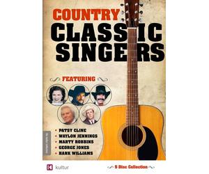 Country Classic Singers: Marty Robbins, George Jones, Hank Williams, Patsy Cline [USA] [DVD]