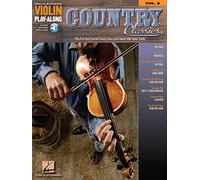 Country classics violon +cd: Violin Play-Along Volume 8 (Hal Leonard Violin Play-along, 8)