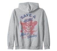 Country Concert Rodeo CowGirls Cowboys. Save a Horse Ride a Sudadera con Capucha