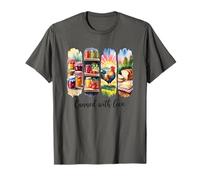 Country Farm Fresh Pantry Gallo Sol de la mañana Camiseta