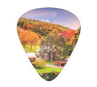 Country Farm La púa de guitarra, para guitarras acústicas, eléctricas y bajas - toque natural, paquete de 12, multicolor.