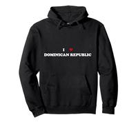 Country Heart Pride - Funny I Love Dominican Republic Sudadera con Capucha
